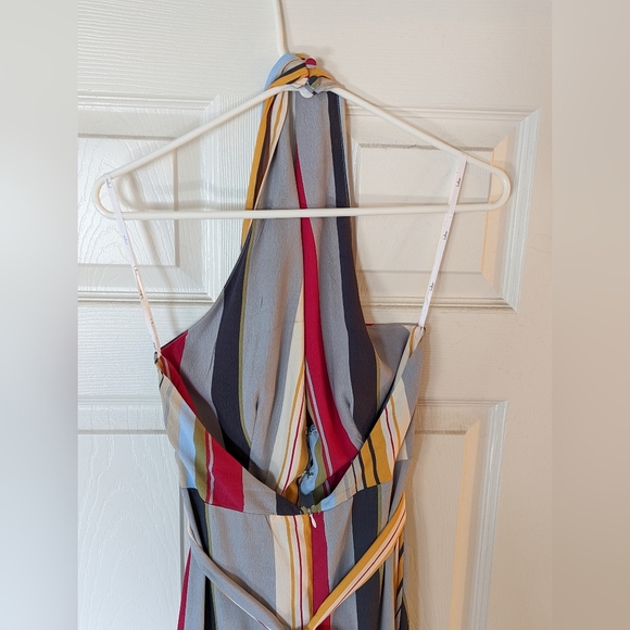 Lulu's Esplanade Halter Maxi Dress - BEAUTIFUL - Picture 6 of 8